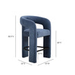 TOV Furniture Malone Performance Chenille Counter Stool