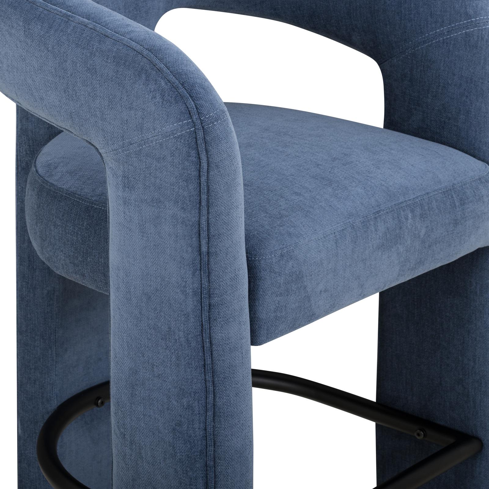 TOV Furniture Malone Performance Chenille Bar Stool