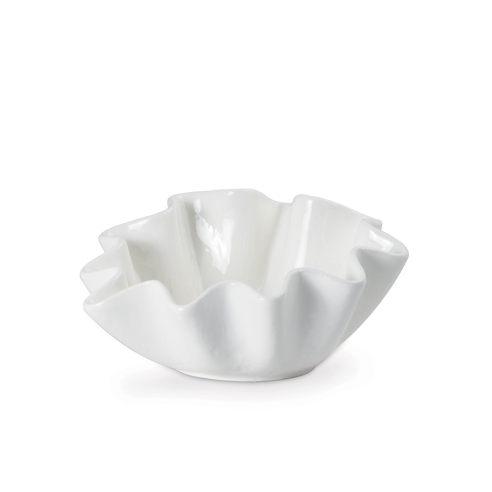 Regina Andrew Ruffle Ceramic Bowl