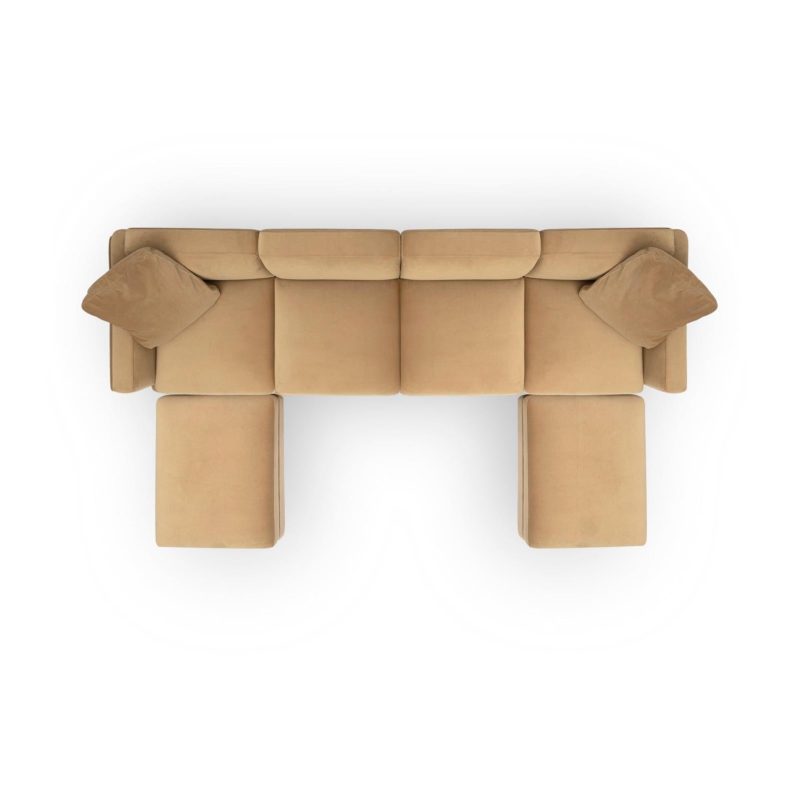 TOV Furniture Perry 6-Piece Modular U-Sectional