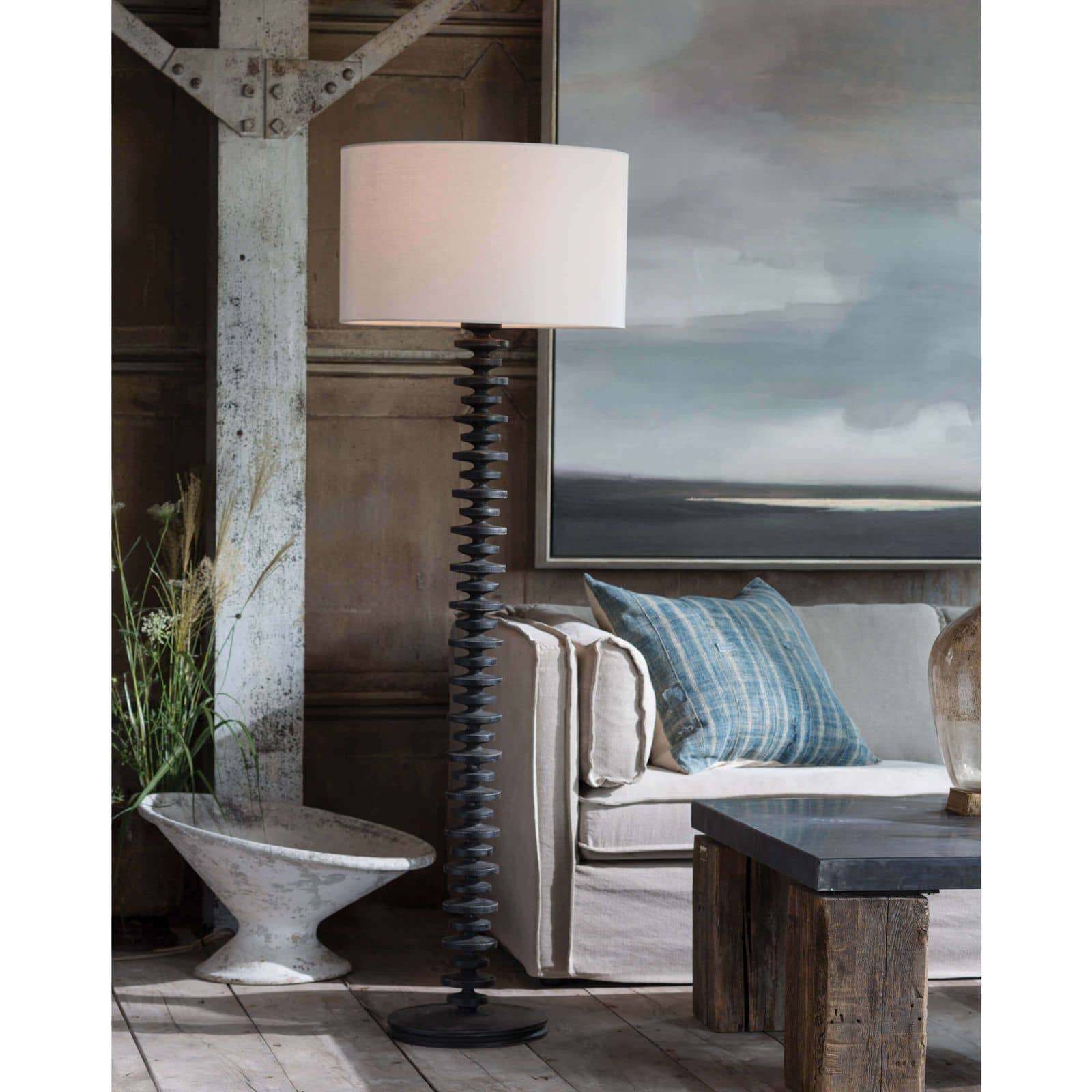 Regina Andrew Fishbone Floor Lamp