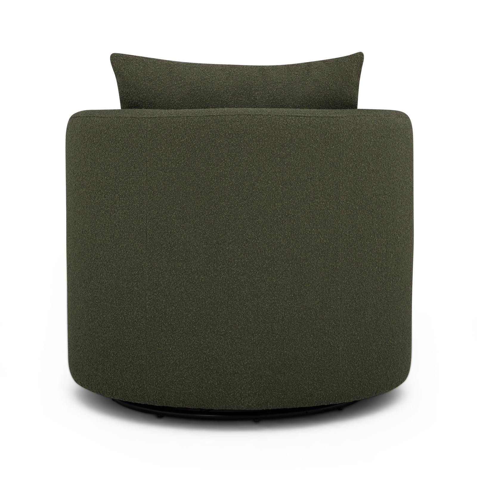 TOV Furniture Silvi Performance Boucle Swivel Accent Chair