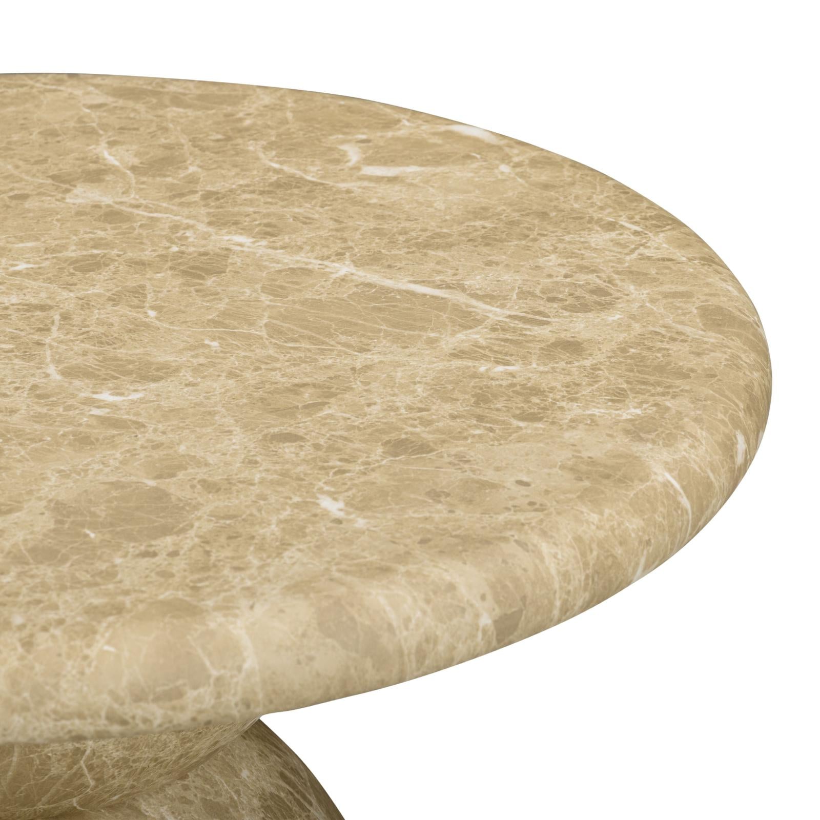 TOV Furniture Cynthia Concrete Indoor/Outdoor Side Table