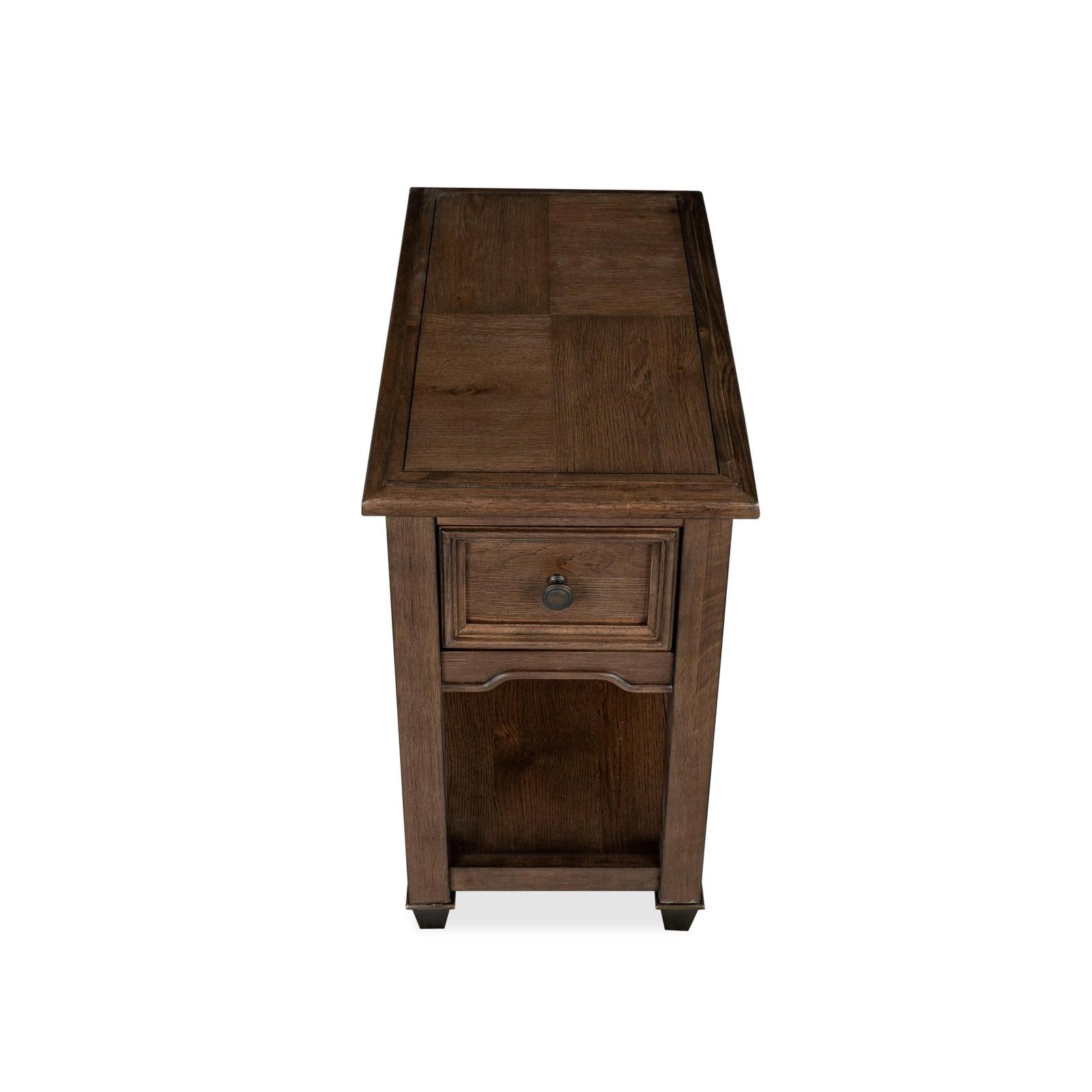 Magnussen Home Cormac Brown Rectangular Accent Table