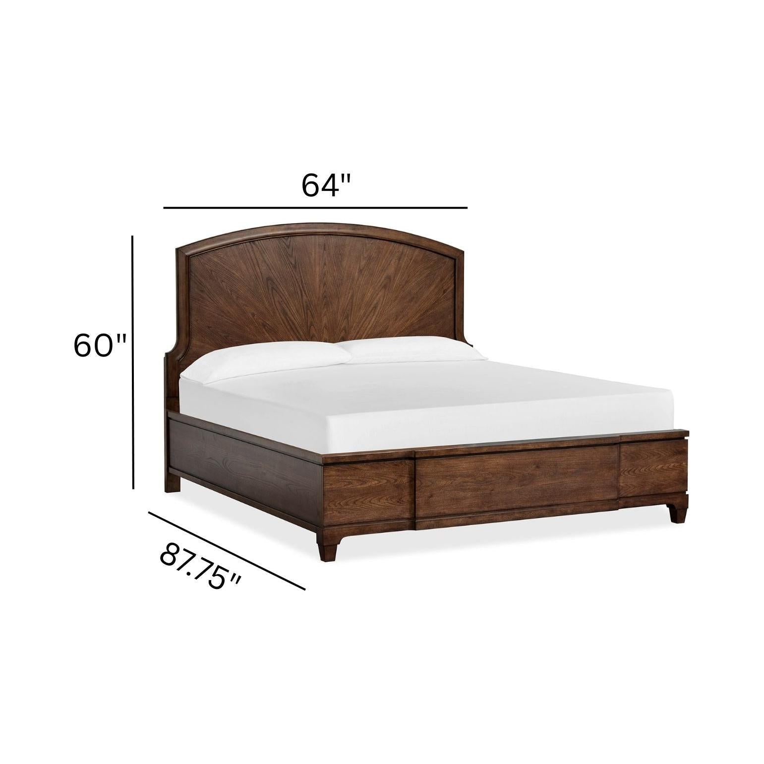 Salt Life Home Sugar Mill Spiced Rum Queen Panel Bed