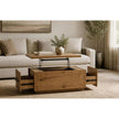 Magnussen Home Marcel Brown Lift Top Storage Cocktail Table