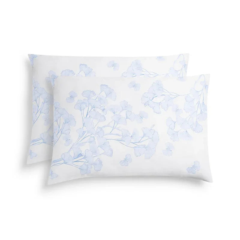 Michael Aram Butterfly Ginkgo King Shams - Sky and White