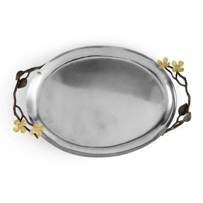 Michael Aram Dogwood Oval Tray