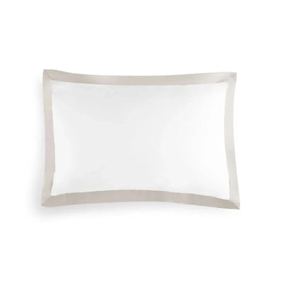Michael Aram King Pillowcase Set - Stone and White