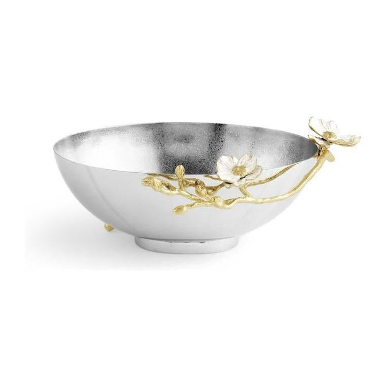 Michael Aram Orchid Low Oval Bowl