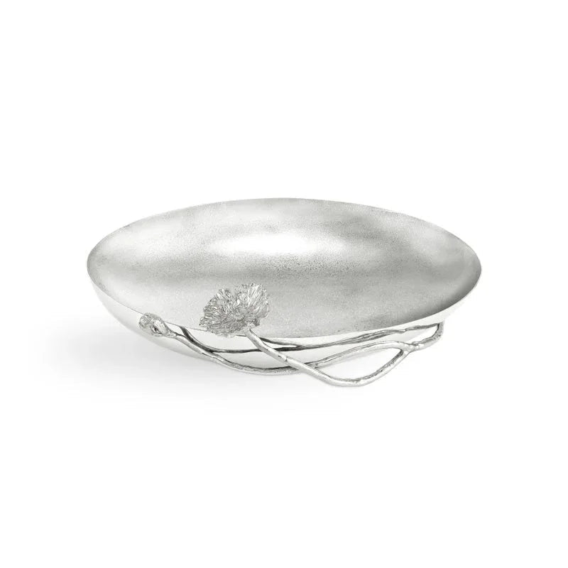 Michael Aram Poppy Oval Large Low Bowl