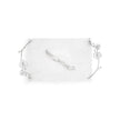 Michael Aram Silver Orchid Cheeseboard with Knife