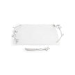 Michael Aram Silver Orchid Cheeseboard with Knife