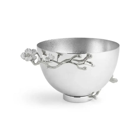 Michael Aram Silver Orchid Medium Bowl