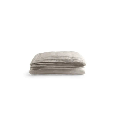 Michael Aram Tufted Quilt Queen Coverlet - Stone