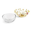 Michael Aram Wildflowers Small Glass Bowl