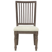Pulaski Furniture Madison Ridge Natural Bark Side Chair Two Pack