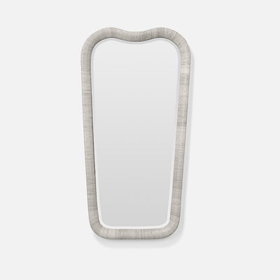 Anela Handwoven Rattan Mirror