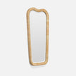 Anela Handwoven Rattan Mirror