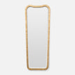 Anela Handwoven Rattan Mirror