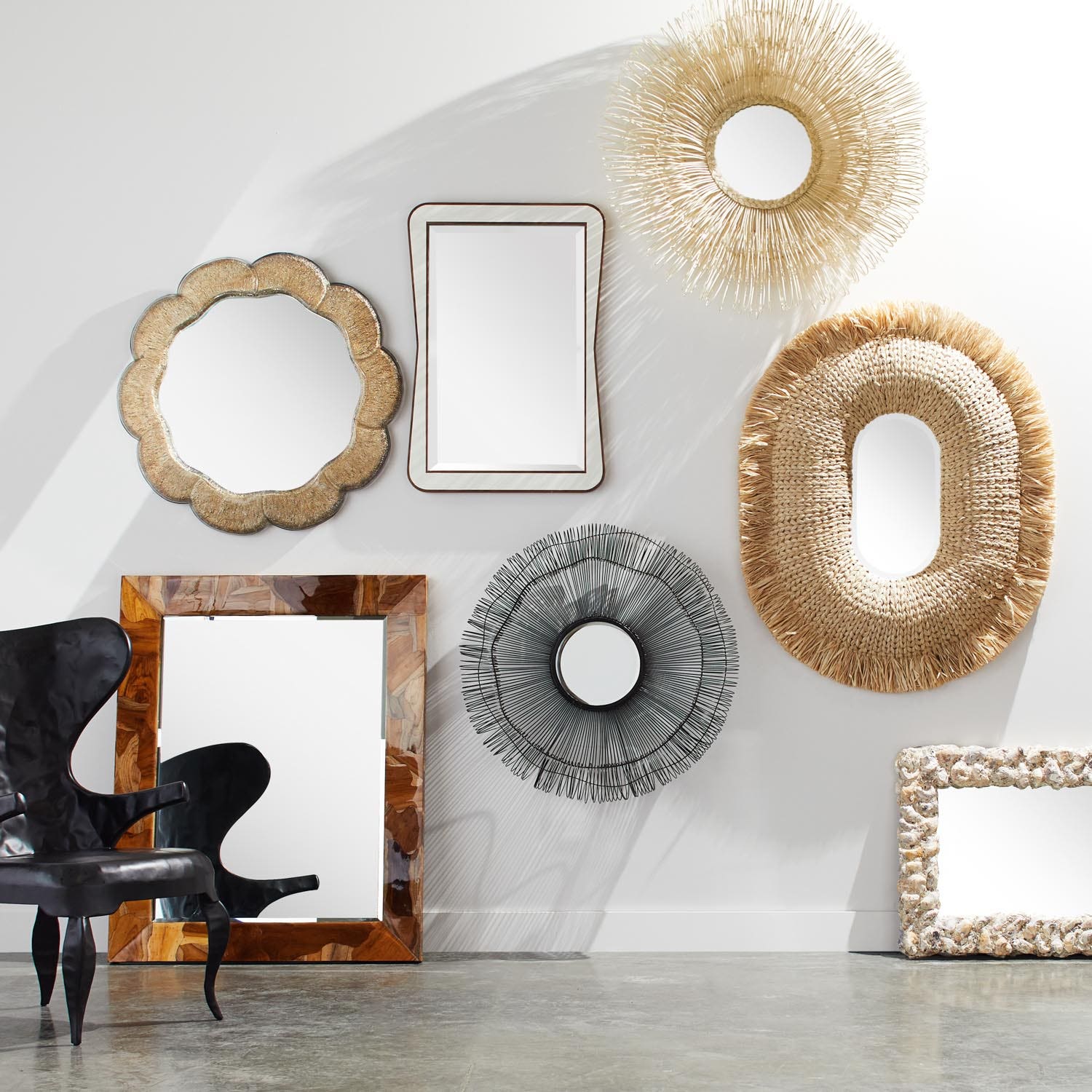 Made Goods Casey Oval Mirror