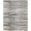 Feizy Colton 8A56F Modern Abstract Rug in Black/Ivory