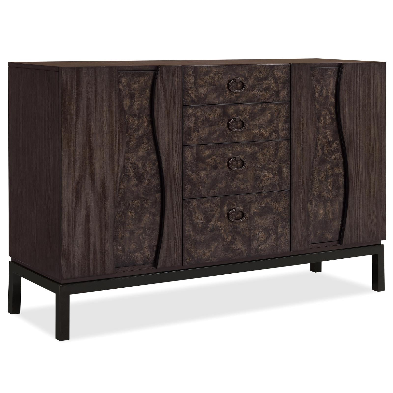 Pulaski Furniture Modern Mosaic Brown Sideboard