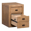 Magnussen Home Plum Creek Sierra Brown Mobile File With Casters