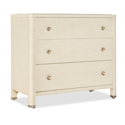Hooker Furniture Archives Raffia Three-Drawer Chest