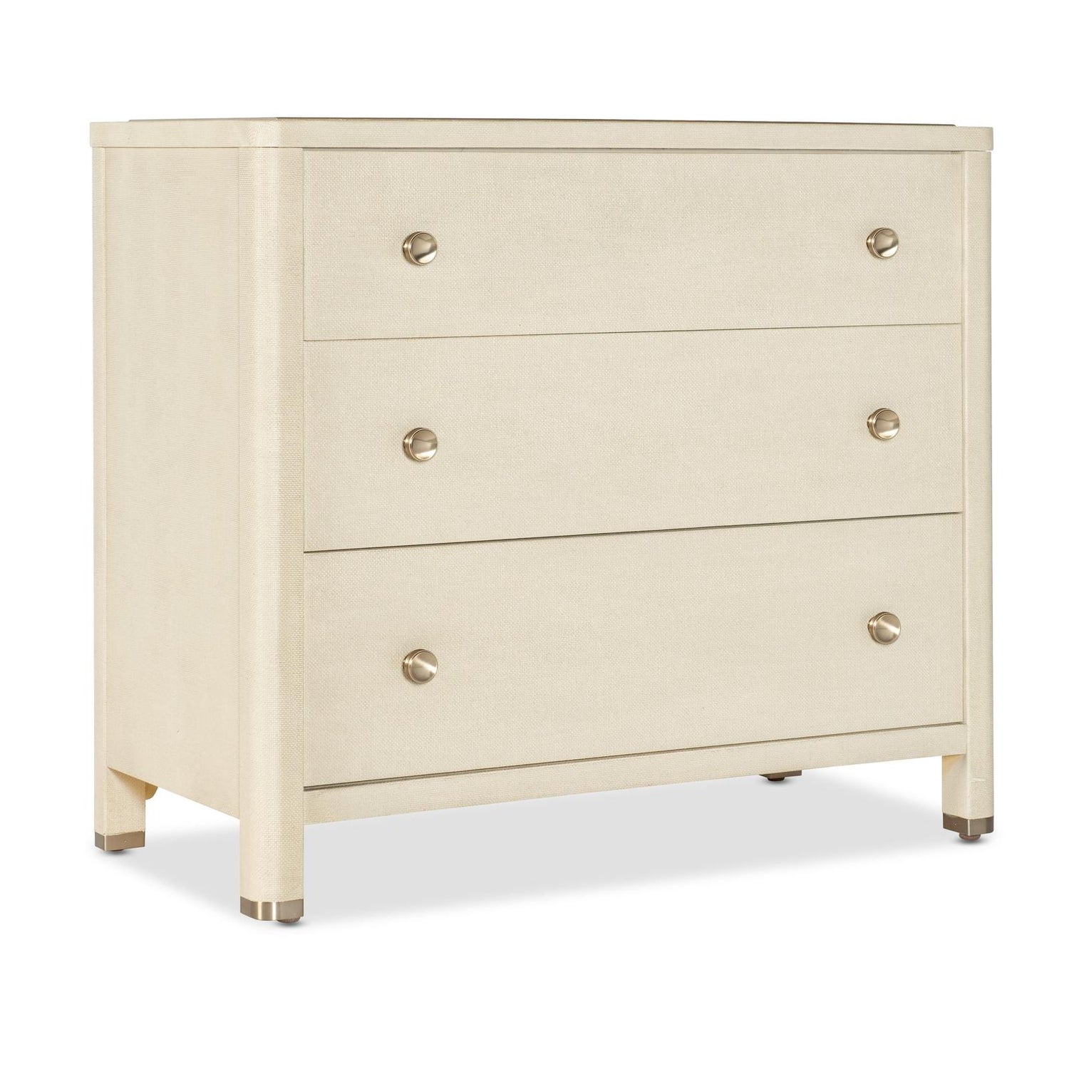 Hooker Furniture Archives Raffia Three-Drawer Chest