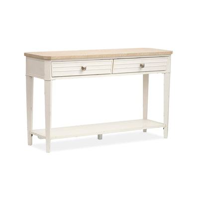 Salt Life Home Echo Isles Sea Pearl and Driftwood Rectangular Sofa Table Sale