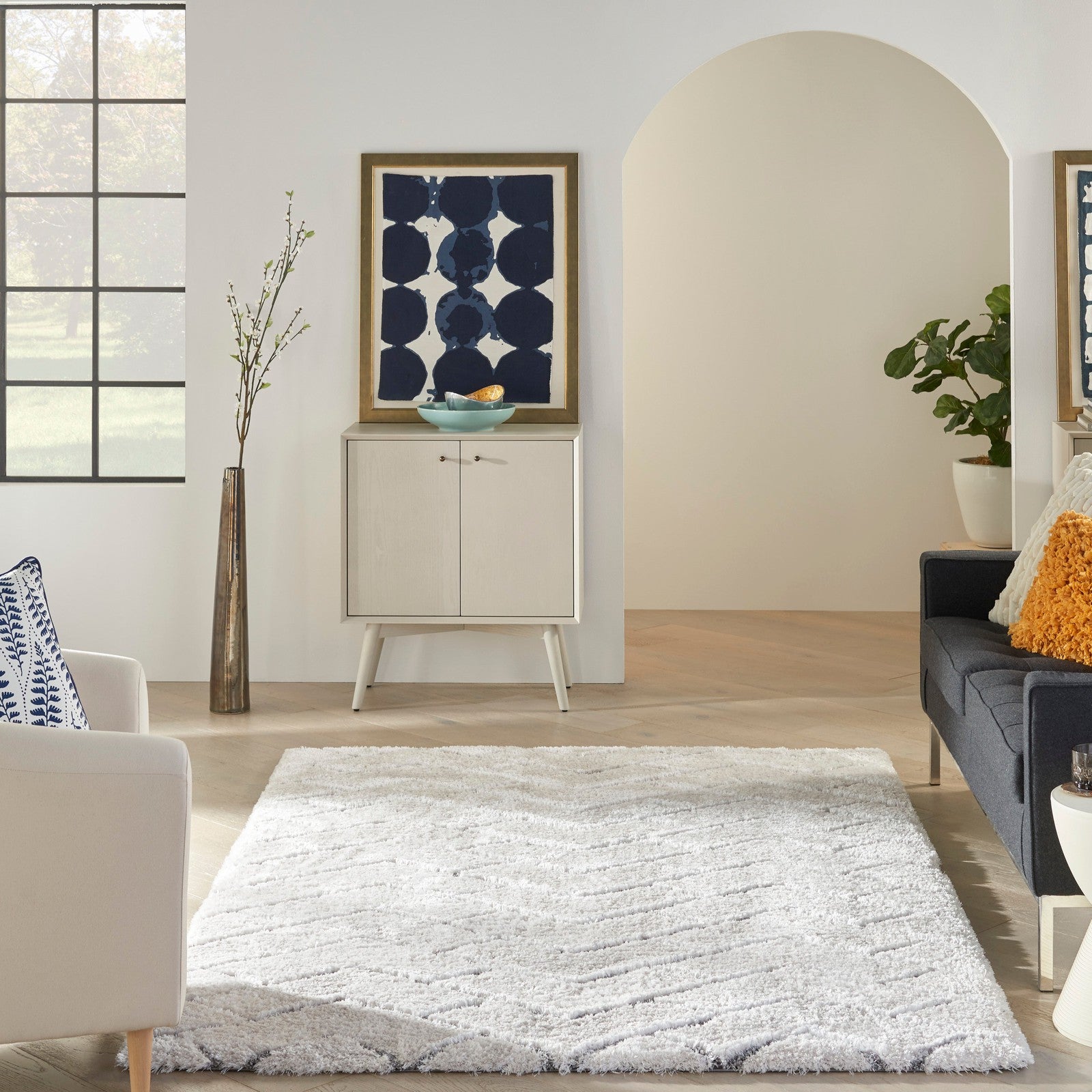 Nourison Dreamy Shag DRS03 Shag Indoor Rug