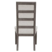 Pulaski Furniture Anderson Park Moose Trail and Frontier Upholstered Dining Side Chair Set of 2