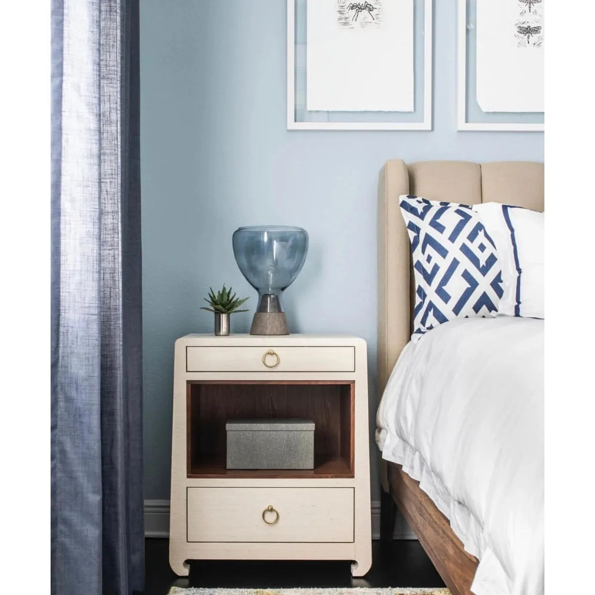 Villa & House Ming 2-Drawer Side Table