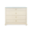 Villa & House Ming Large 4-Drawer with Glass Top