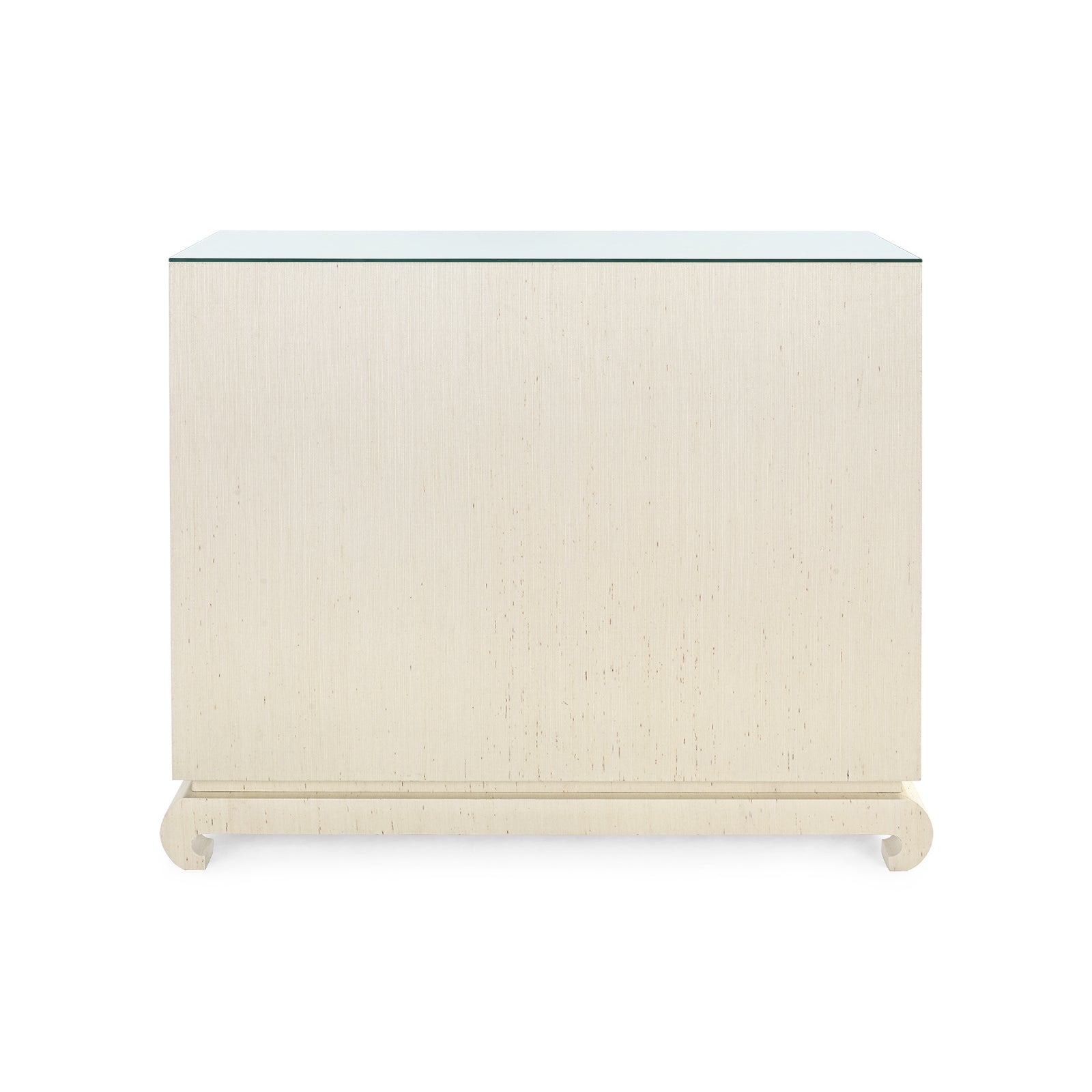 Villa & House Ming Large 4-Drawer with Glass Top