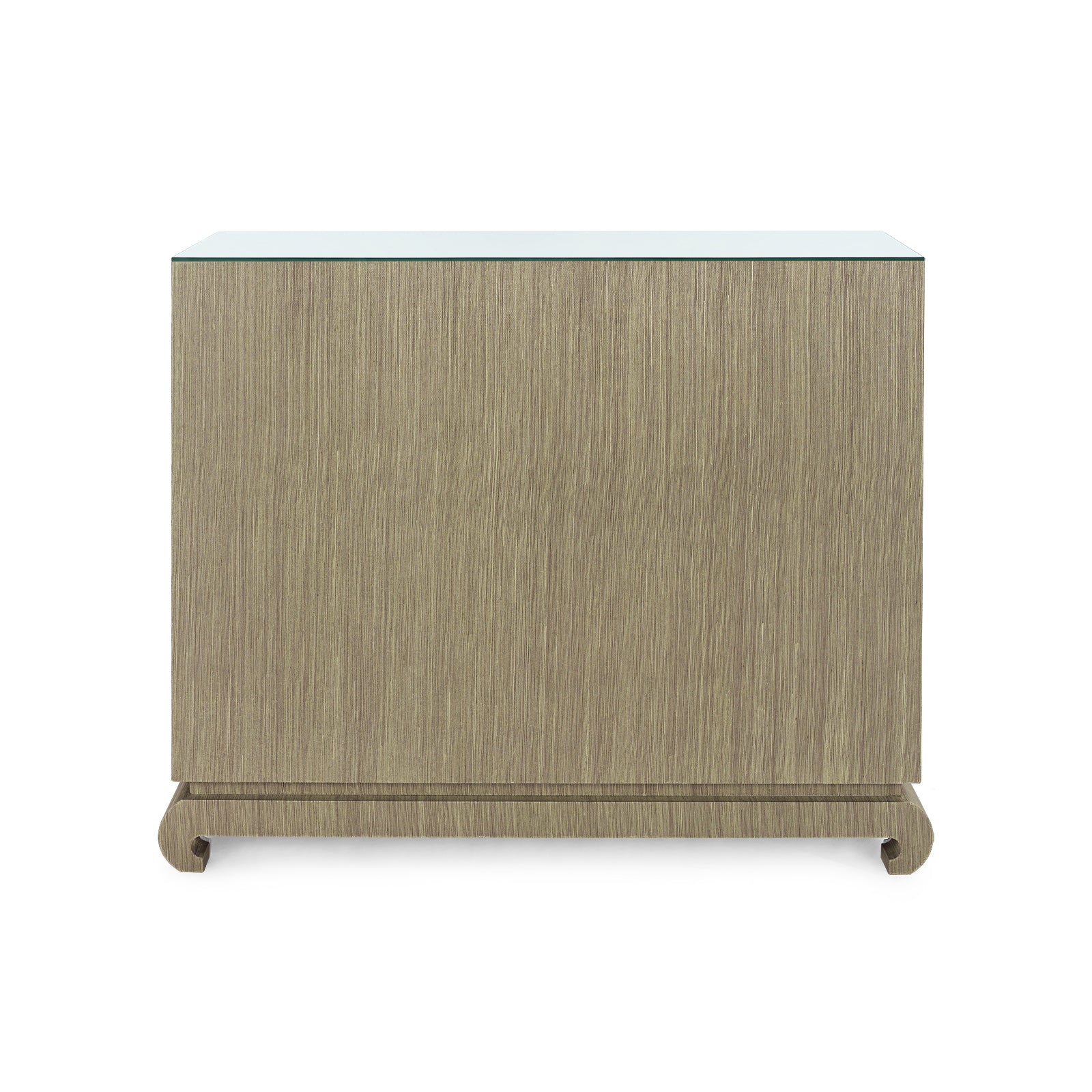 Villa & House Ming Large 4-Drawer with Glass Top