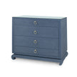 Villa & House Ming Large 4-Drawer with Glass Top