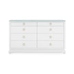 Villa & House Ming Extra Large 8-Drawer with Glass Top