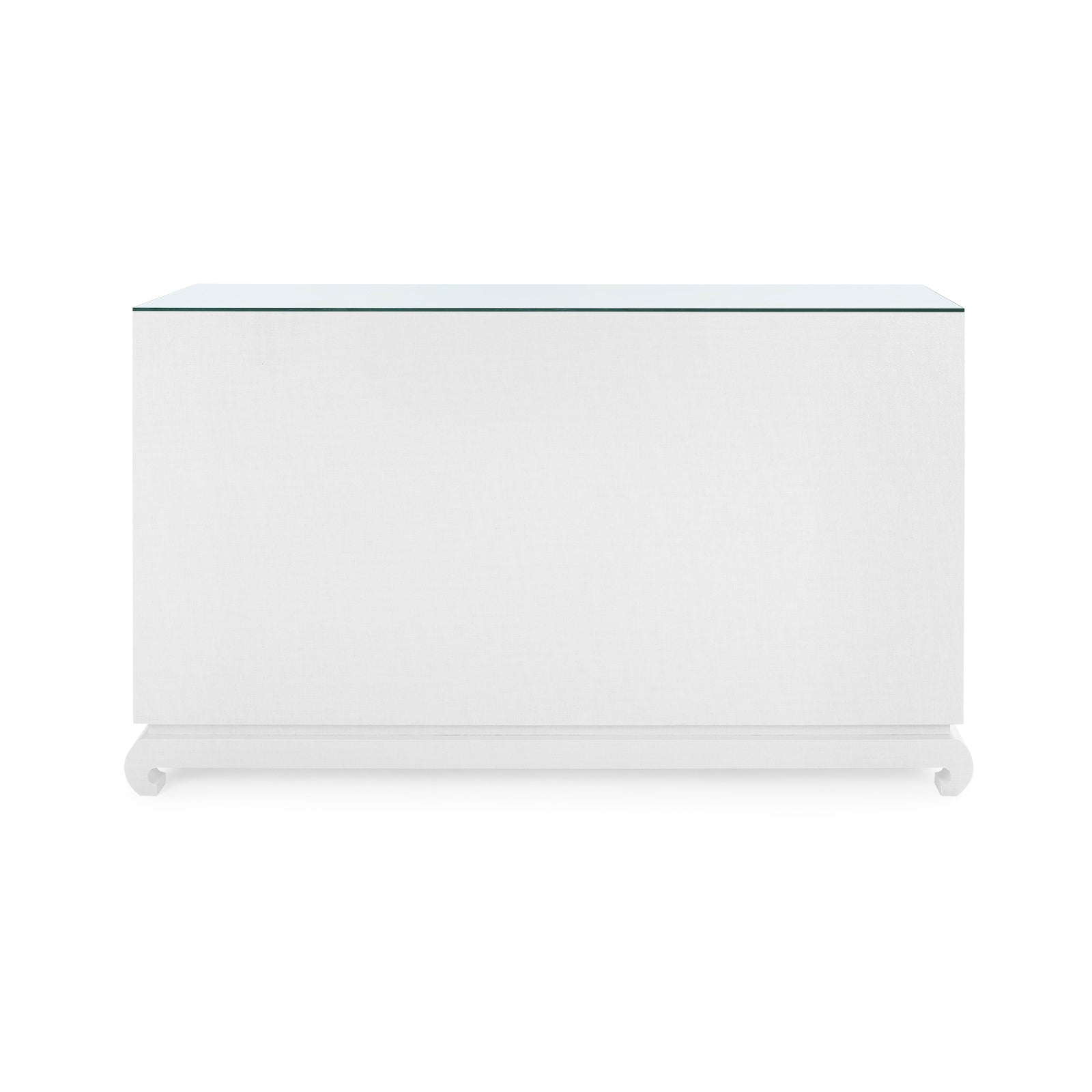 Villa & House Ming Extra Large 8-Drawer with Glass Top