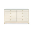 Villa & House Ming Extra Large 8-Drawer with Glass Top