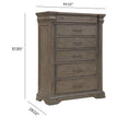 Pulaski Madison Ridge Natural Bark Chest