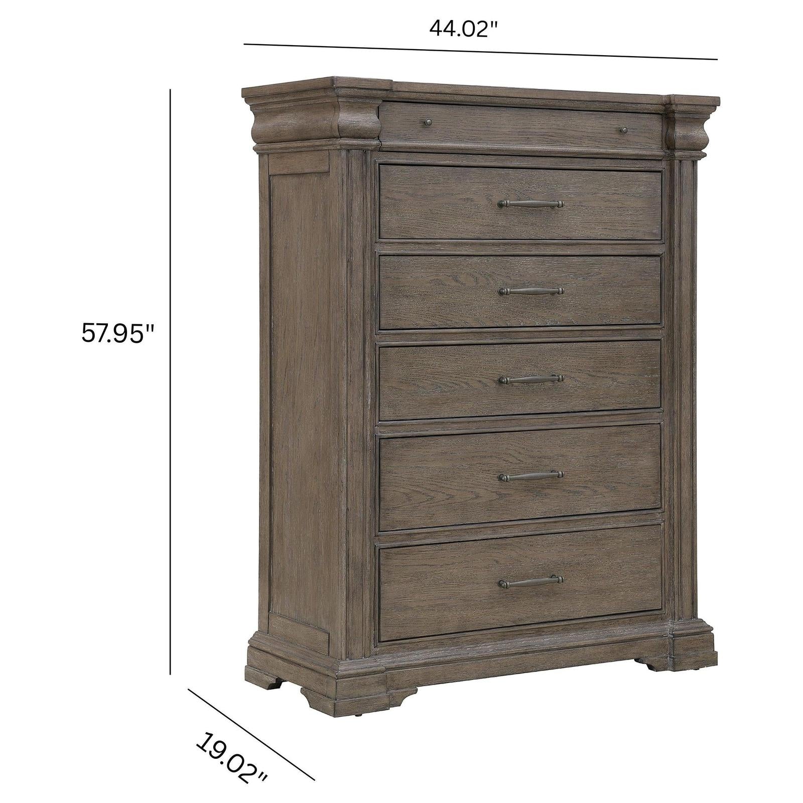 Pulaski Madison Ridge Natural Bark Chest