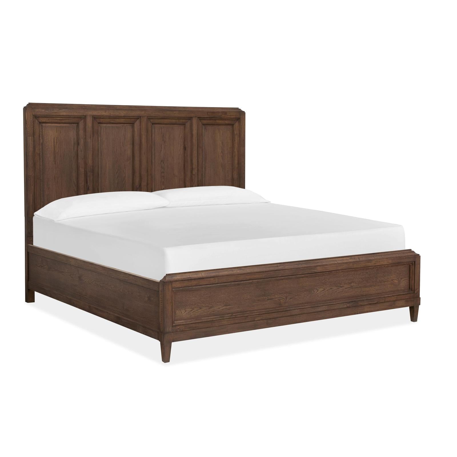 Magnussen Home Groveland Park Antique Coffee Panel Bed