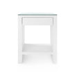 Villa & House Morgan Grasscloth Side Table