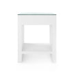 Villa & House Morgan Grasscloth Side Table