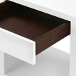 Villa & House Morgan Grasscloth Side Table