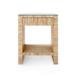 Villa & House Morgan Side Table with Glass Top