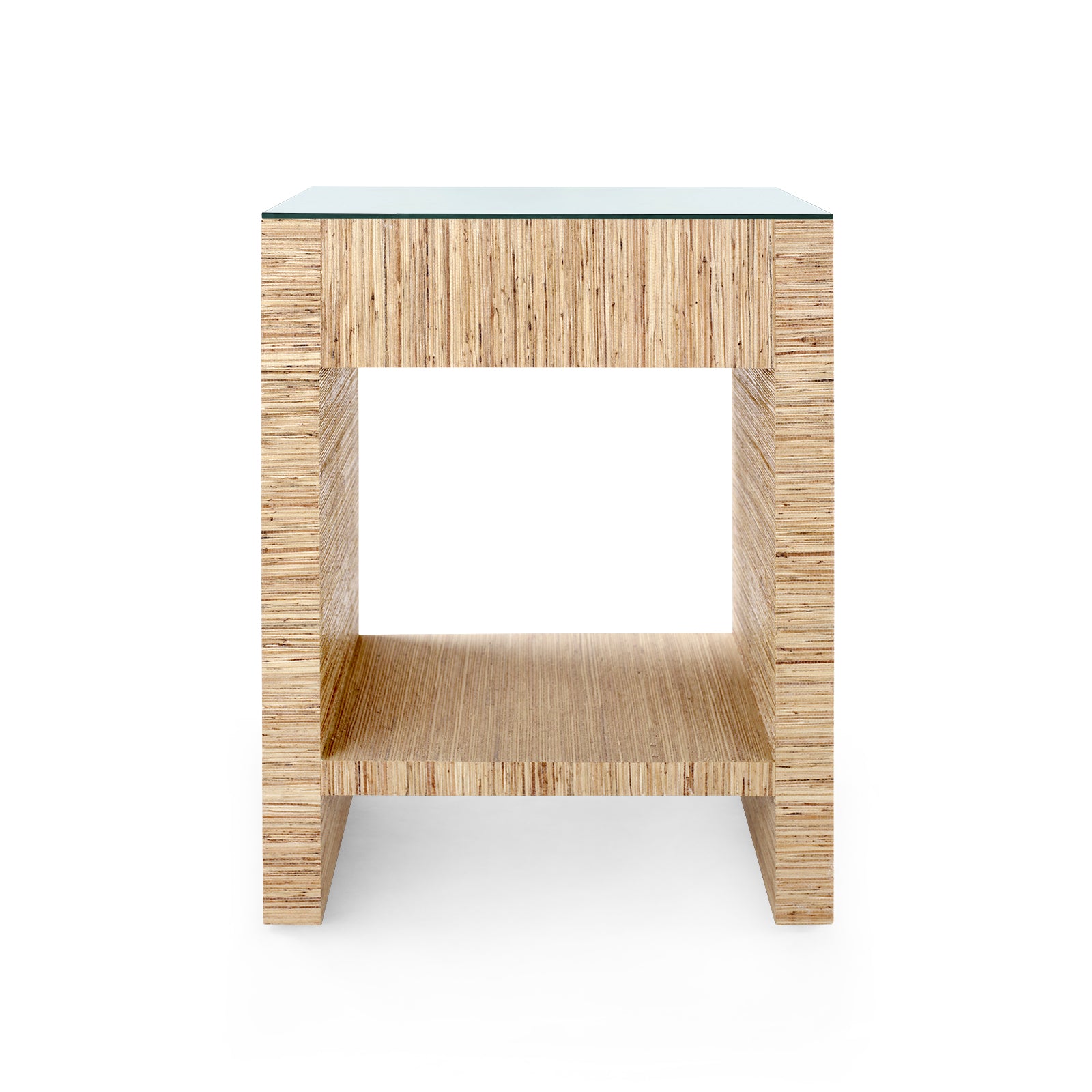 Villa & House Morgan Side Table with Glass Top
