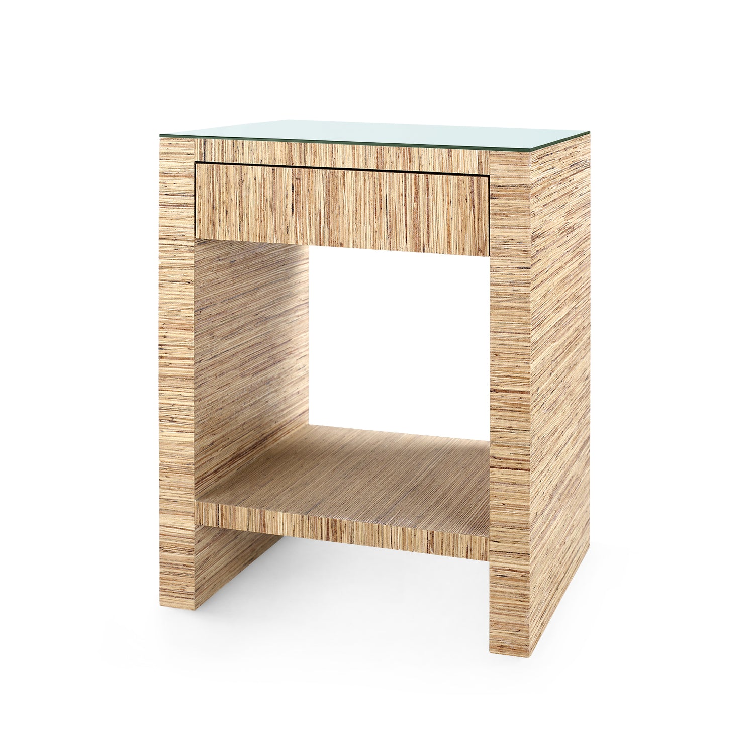 Villa & House Morgan Side Table with Glass Top